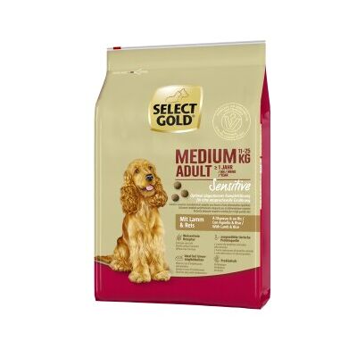 Select Gold Sensitive Mittelgroßer Hund Lamm und Reis - Hundefutter Select Gold Sensitive Mittelgroßer Hund Lamm und Reis - Hundefutter