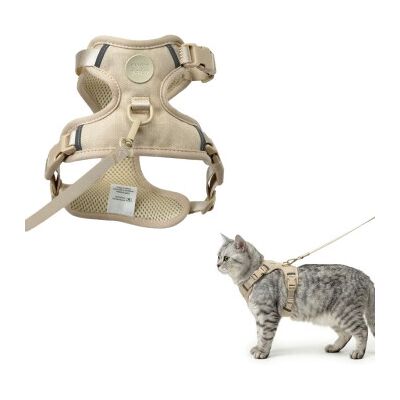 LucyBalu EXPLORER Katzengeschirr sand S LucyBalu EXPLORER Katzengeschirr sand S