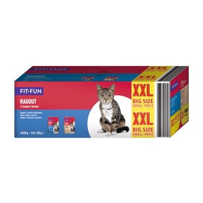 Fit+Fun Katzen-Multipack - Verschiedene Geschmacksrichtungen für Erwachsene Fit+Fun Katzen-Multipack - Verschiedene Geschmacksrichtungen für Erwachsene