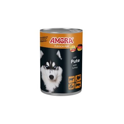 Amora Dog Pur 6x400g Magere Pute Amora Dog Pur 6x400g Magere Pute