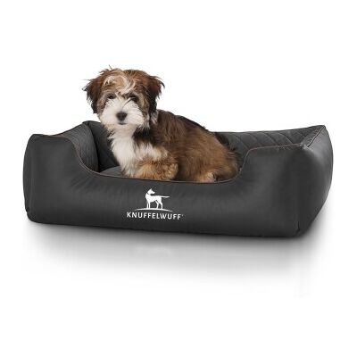 Knuffelwuff Milan Gepolstertes Leder Hundebett - Hundebett Knuffelwuff Milan Gepolstertes Leder Hundebett - Hundebett