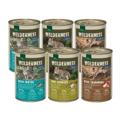REAL NATURE Wilderness Adult - Hochwertiges natürliches Katzenfutter REAL NATURE Wilderness Adult - Hochwertiges natürliches Katzenfutter
