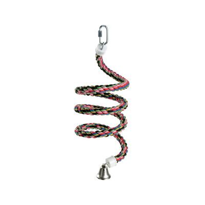 AniOne Spirale zum Klettern aus Baumwolle M - Vogelspielplatz AniOne Spirale zum Klettern aus Baumwolle M - Vogelspielplatz