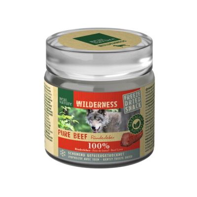 Real Nature Wilderness Hund Trockennahrung - Rinderleber Real Nature Wilderness Hund Trockennahrung - Rinderleber