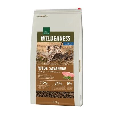 Real Nature Wilderness Katzenfutter - Natur, Getreidefrei, 7kg Real Nature Wilderness Katzenfutter - Natur, Getreidefrei, 7kg