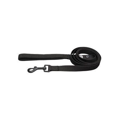 BARKALOT Hundehalsband & Leine - Recyclingplastik, Schwarz - 180cm BARKALOT Hundehalsband & Leine - Recyclingplastik, Schwarz - 180cm