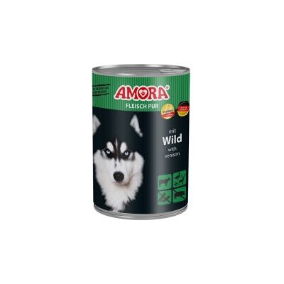 Amora Dog Pur 6x400g Edles Wild Amora Dog Pur 6x400g Edles Wild