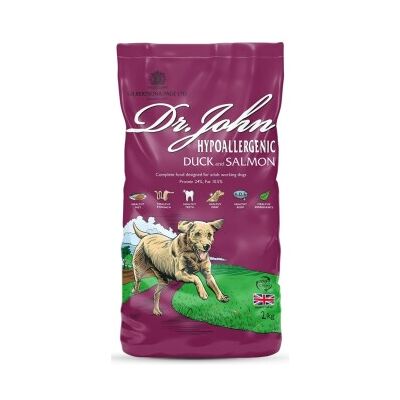 Dr John Hypoallergene Hundefutter Ente und Lachs - Hundfutter Dr John Hypoallergene Hundefutter Ente und Lachs - Hundfutter