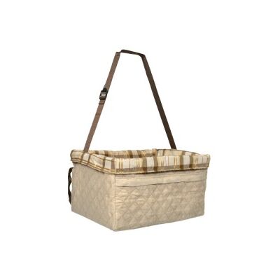 PetSafe Happy Ride Booster Seat - tan - M - Car Seat Booster PetSafe Happy Ride Booster Seat - tan - M - Car Seat Booster