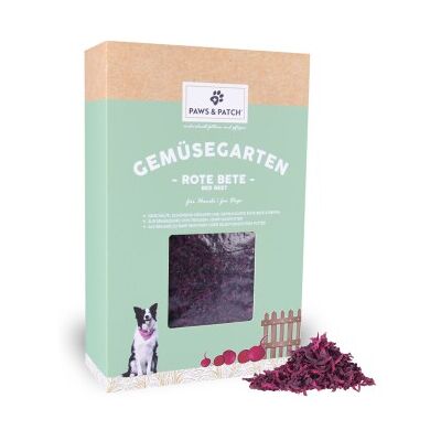 Paws & Patch Rote Bete Streifen für Hunde 400g - Hundeleckerlis Paws & Patch Rote Bete Streifen für Hunde 400g - Hundeleckerlis