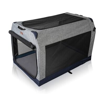 Knuffelwuff faltbare Hundebox Transportbox Denali mit Aluminiumgestell XL Knuffelwuff faltbare Hundebox Transportbox Denali mit Aluminiumgestell XL