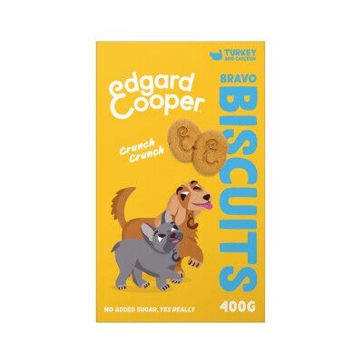 Edgard and Cooper Truthahn-Huhn-Hundekekse 400g Edgard and Cooper Truthahn-Huhn-Hundekekse 400g