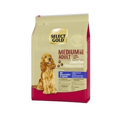 SELECT GOLD Sensitive Büffel Tapioka 4 kg - Hundefutter SELECT GOLD Sensitive Büffel Tapioka 4 kg - Hundefutter