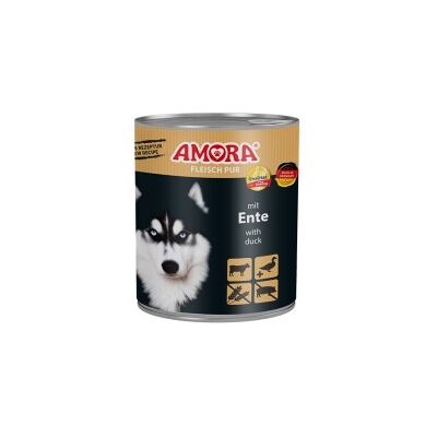 Amora Dog Pur 6x800g Ente Amora Dog Pur 6x800g Ente