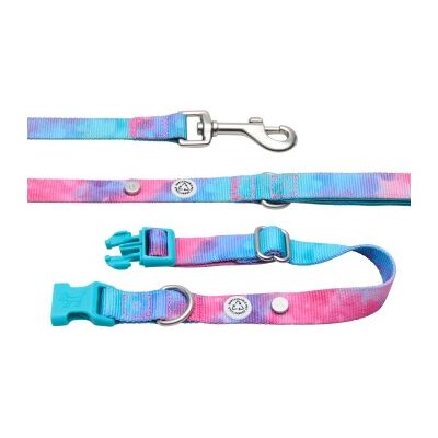 Barkalot Hundehalsband-Auslaufset blau/ türkis/ bunt L Barkalot Hundehalsband-Auslaufset blau/ türkis/ bunt L