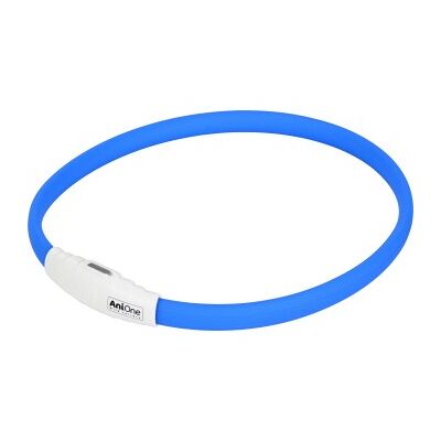 AniOne Blaue Silikonreflektierende Sicherheits-Halsband - Reflektierende Sicherheits-Halsband AniOne Blaue Silikonreflektierende Sicherheits-Halsband - Reflektierende Sicherheits-Halsband