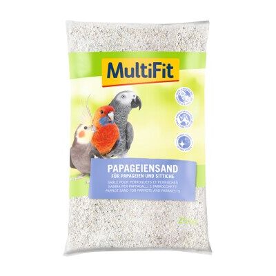 MultiFit Papageiensand 25kg - Vogelsand MultiFit Papageiensand 25kg - Vogelsand