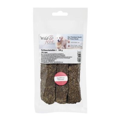 Wild & Fein - WIFE - 100 g - Rehfleisch - Dog chew Wild & Fein - WIFE - 100 g - Rehfleisch - Dog chew
