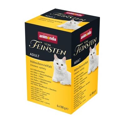 Animonda Vom Feinsten Adult Misto - Nassfutter Vielfalt - 6 x 100 g Animonda Vom Feinsten Adult Misto - Nassfutter Vielfalt - 6 x 100 g