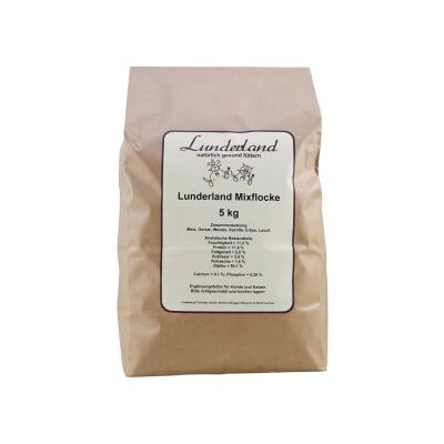 Lunderland Mixflocke 5kg - Tiernahrungsergänzung Lunderland Mixflocke 5kg - Tiernahrungsergänzung