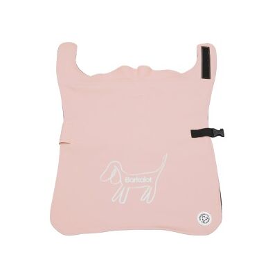 Barkalot Hunderegenmantel aus Upcycled-Stoff pink S Barkalot Hunderegenmantel aus Upcycled-Stoff pink S