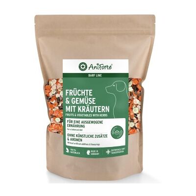 AniForte BARF-Line Früchte & Gemüse mit Kräutern 1 kg AniForte BARF-Line Früchte & Gemüse mit Kräutern 1 kg