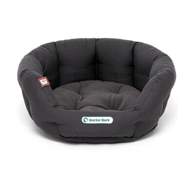 Doctor Bark - Hundenest M - grau - 50x40x18cm - Hundebett Doctor Bark - Hundenest M - grau - 50x40x18cm - Hundebett