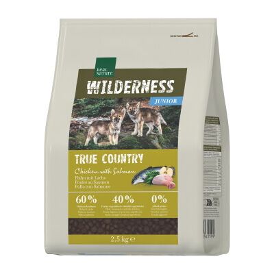 REAL NATURE WILDERNESS Trockenfutter Hund, Junior, True Country, Huhn mit Fisch 2,5 kg REAL NATURE WILDERNESS Trockenfutter Hund, Junior, True Country, Huhn mit Fisch 2,5 kg