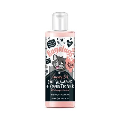 Bugalugs Shampoo + Conditioner für Katzen 250 ml Bugalugs Shampoo + Conditioner für Katzen 250 ml