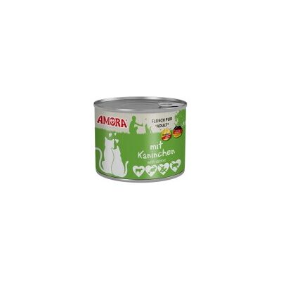 Amora Cat Pur 6x200g Kaninchen Amora Cat Pur 6x200g Kaninchen