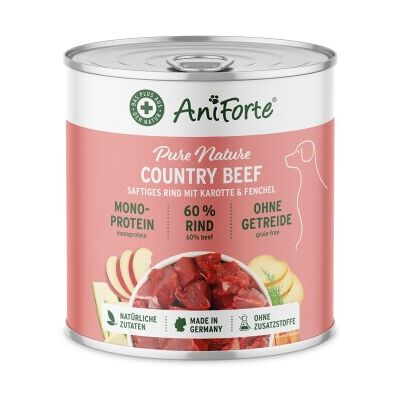 AniForte - CountryBeef - Rind mit Karotte - Hundefutter AniForte - CountryBeef - Rind mit Karotte - Hundefutter