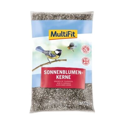 MultiFit Sonnenblumenkerne 5 kg - Vogelfutter MultiFit Sonnenblumenkerne 5 kg - Vogelfutter