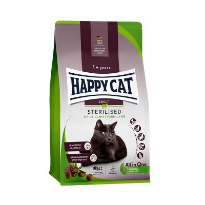 Happy Cat Supreme Sterilised Weide-Lamm - Katzentrockenfutter Happy Cat Supreme Sterilised Weide-Lamm - Katzentrockenfutter