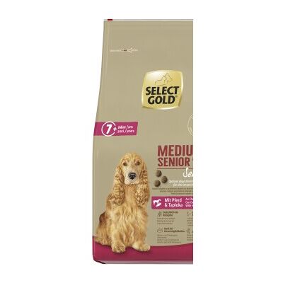 SELECT GOLD Trockenfutter Hund Sensitive Medium Senior mit Pferd & Tapioka 12kg SELECT GOLD Trockenfutter Hund Sensitive Medium Senior mit Pferd & Tapioka 12kg