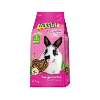 MultiFit Kanin-Futter - Luzerne für Zwergkaninchen - 5kg MultiFit Kanin-Futter - Luzerne für Zwergkaninchen - 5kg