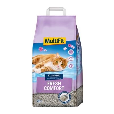 MultiFit Frische Katzenstreu - Agglomerierend, Duftend - 20L MultiFit Frische Katzenstreu - Agglomerierend, Duftend - 20L
