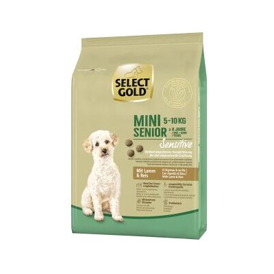 Select Gold Sensitive Mini Senior Lamm und Reis Hundeernährung Select Gold Sensitive Mini Senior Lamm und Reis Hundeernährung