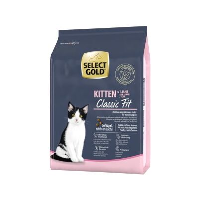 SELECT GOLD Kitten Drób z łososiem - Katzenfutter SELECT GOLD Kitten Drób z łososiem - Katzenfutter