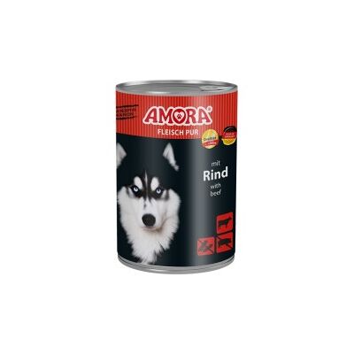 Amora Dog Pur 6x400g Rind Amora Dog Pur 6x400g Rind