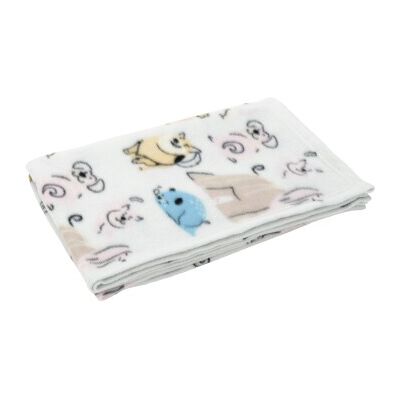 Fit+Fun Hundedecke - Groß - Polar Fleece - Lustiges Comic-Muster Fit+Fun Hundedecke - Groß - Polar Fleece - Lustiges Comic-Muster