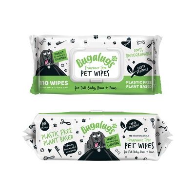 BugaLugs - Hundewischtücher - Biologisch abbaubar - Plastikfrei BugaLugs - Hundewischtücher - Biologisch abbaubar - Plastikfrei