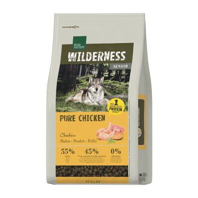 REAL NATURE WILDERNESS Trockenfutter Hund, Senior, Pure Chicken 12 kg REAL NATURE WILDERNESS Trockenfutter Hund, Senior, Pure Chicken 12 kg