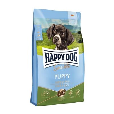 HAPPY DOG Sensible Trockenfutter Hund Puppy, Lamm & Reis 4 kg HAPPY DOG Sensible Trockenfutter Hund Puppy, Lamm & Reis 4 kg