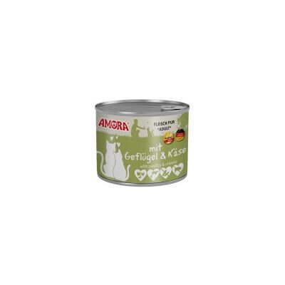 Amora Cat Pur 6x200g Geflügel Amora Cat Pur 6x200g Geflügel