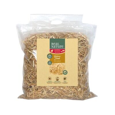 REAL NATURE Käfigstreu Helles Stroh 2kg REAL NATURE Käfigstreu Helles Stroh 2kg