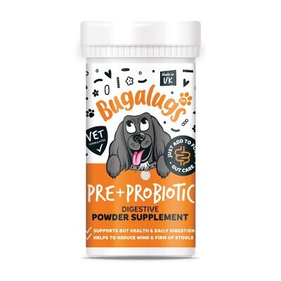 Bugalugs Pre- & Probiotic Verdauungshilfe 80 g – Immuncharge für Hunde Bugalugs Pre- & Probiotic Verdauungshilfe 80 g – Immuncharge für Hunde