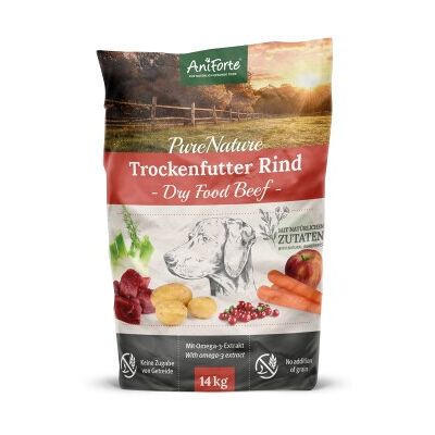 AniForte - PureNature Trockenfutter Rind - 14 kg AniForte - PureNature Trockenfutter Rind - 14 kg
