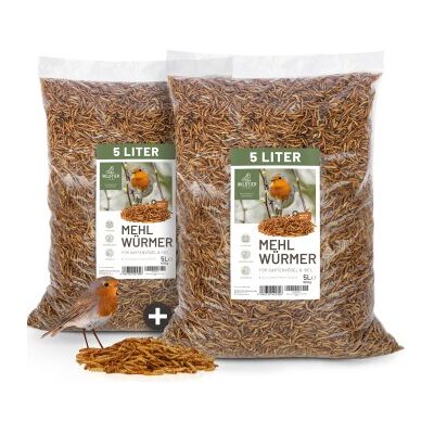 wildtier liebe Edel Mehlwürmer getrocknet 2 x 800g wildtier liebe Edel Mehlwürmer getrocknet 2 x 800g