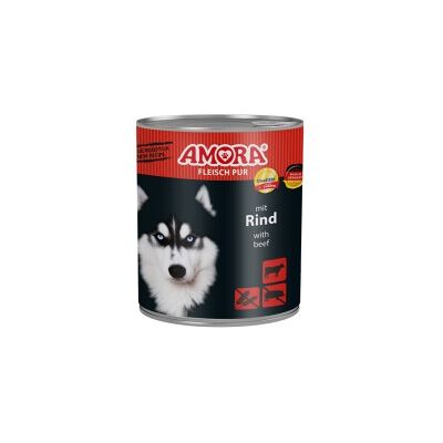 Amora Dog Pur 6x800g Rind Amora Dog Pur 6x800g Rind