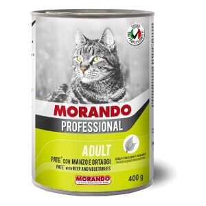 MORANDO Pastete Adult 24x400g Rind & Gemüse